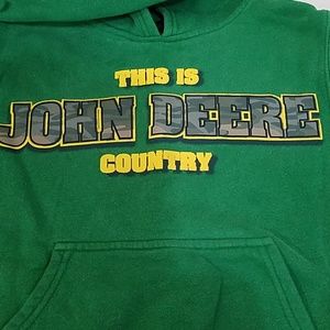 John Deere Shirts & Tops - John Deere Country Green Hoodie Sweater 8 S John Deere Shirts & Tops - John Deere Country Green Hoodie Sweater 8 S